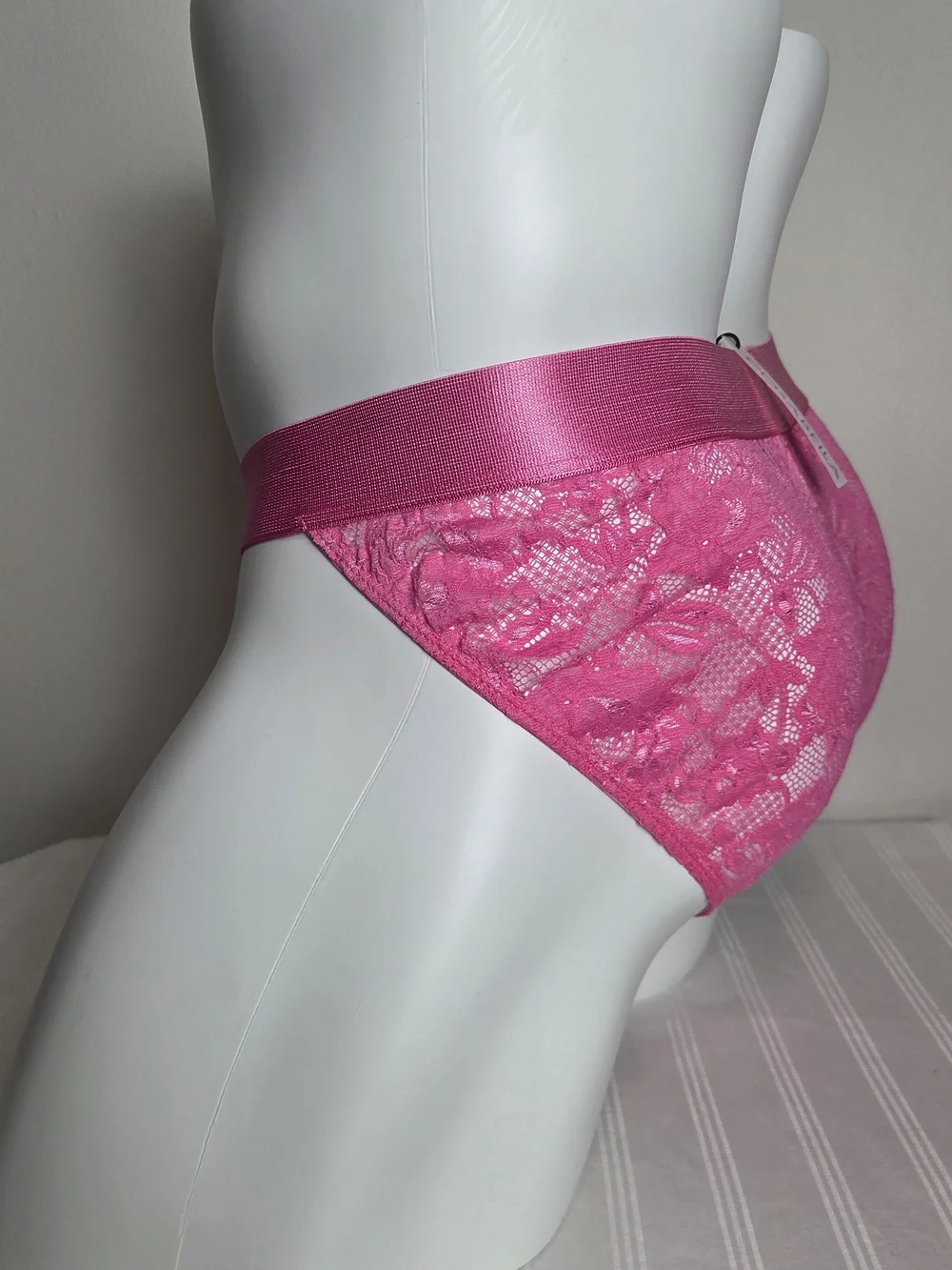 Cosabella Men's Lace Sportd Brief In Rani Pink